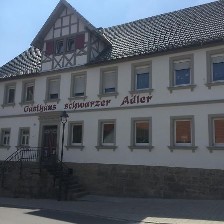 Landgasthof Zum Schwarzen Adler Markt Nordheim Luaran gambar
